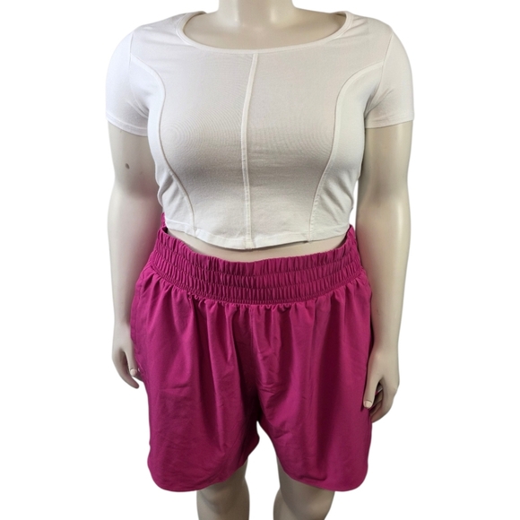 Under Armour Pants - NWT Under Armour UA Storm 5” Pink Shorts 2X Sporty Luxe 2026